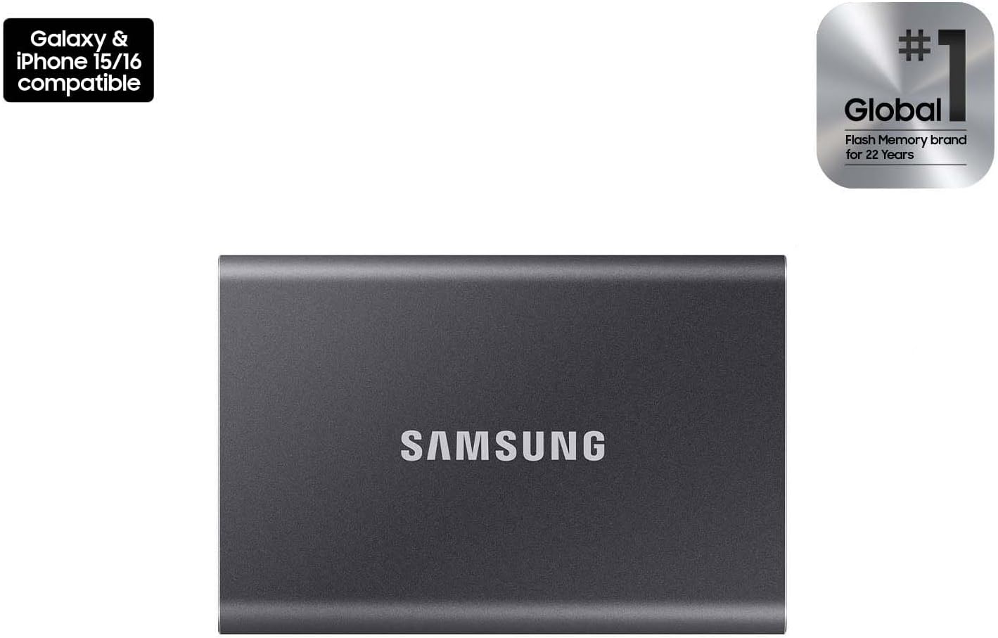 Samsung T7 Portable SSD 1TB
