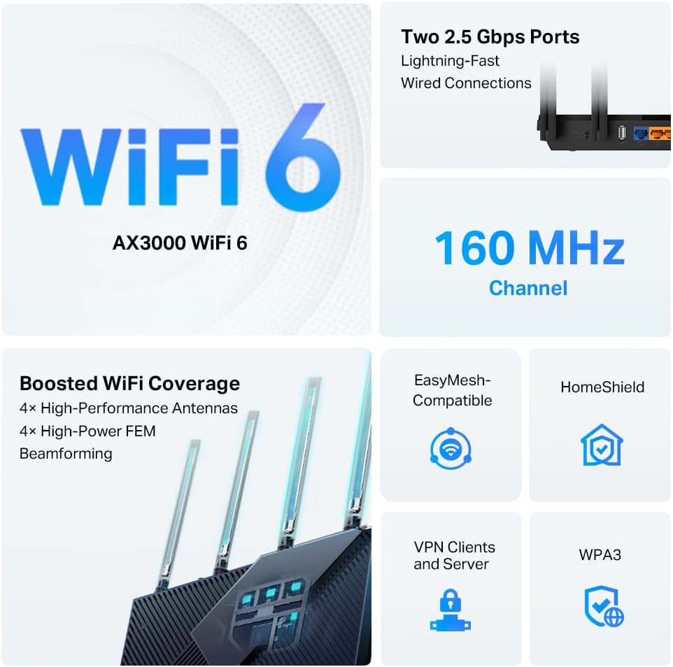 TP-Link Archer AX55 Wi-Fi 6 Router