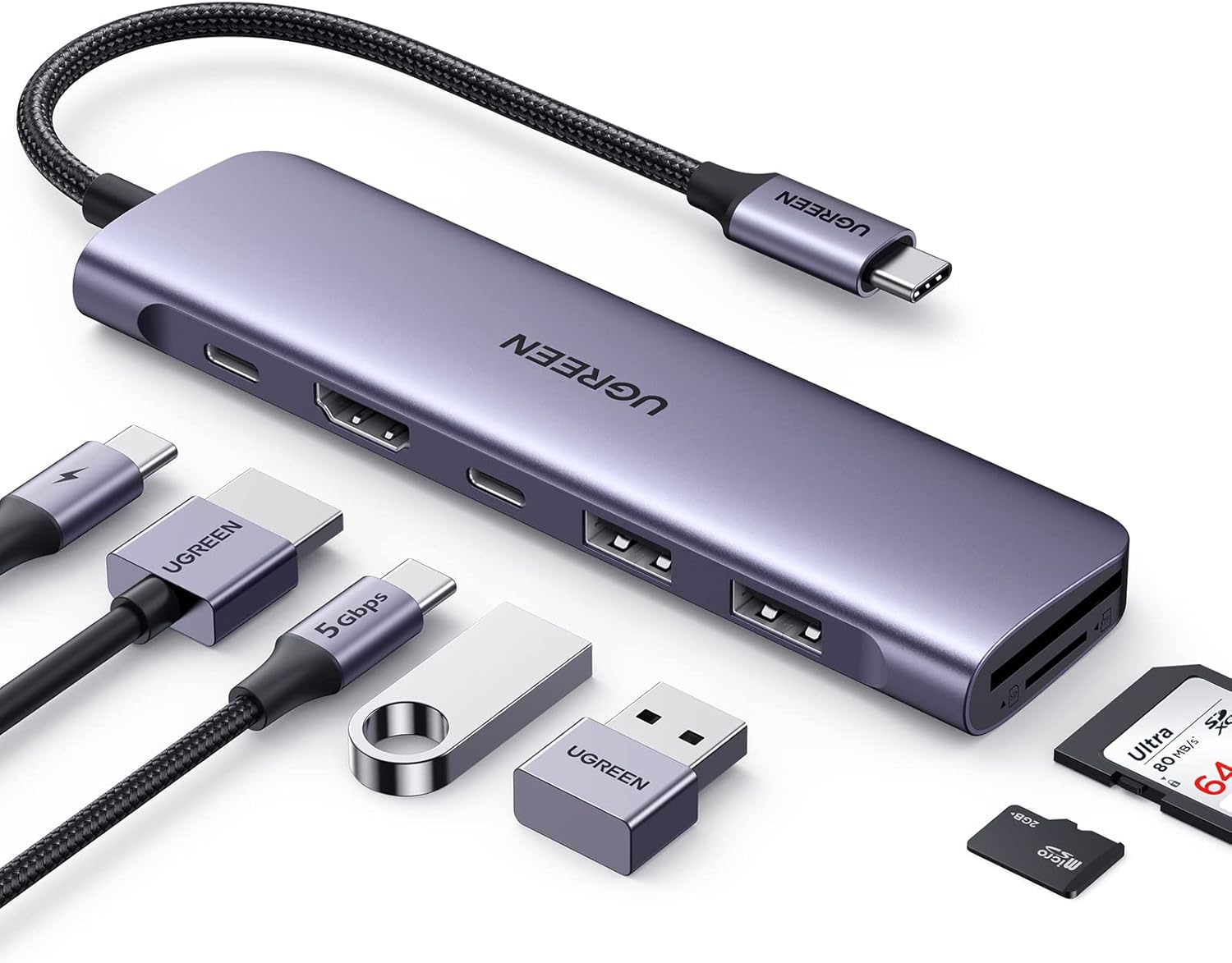 UGREEN 7-in-1 USB-C Hub