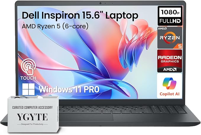 Dell 2026 Inspiron 15 Touchscreen Laptop