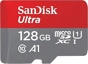 SanDisk 128GB Ultra microSDXC Card